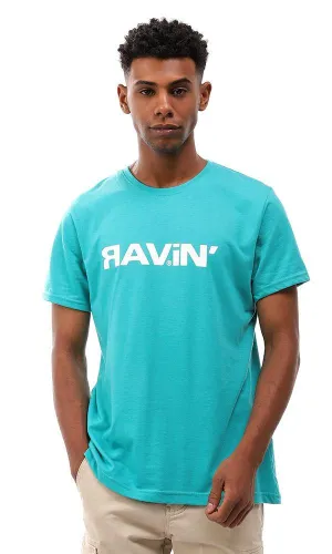 95298 Trendy Printed "Ravin" Cotton T-Shirt - Jungle