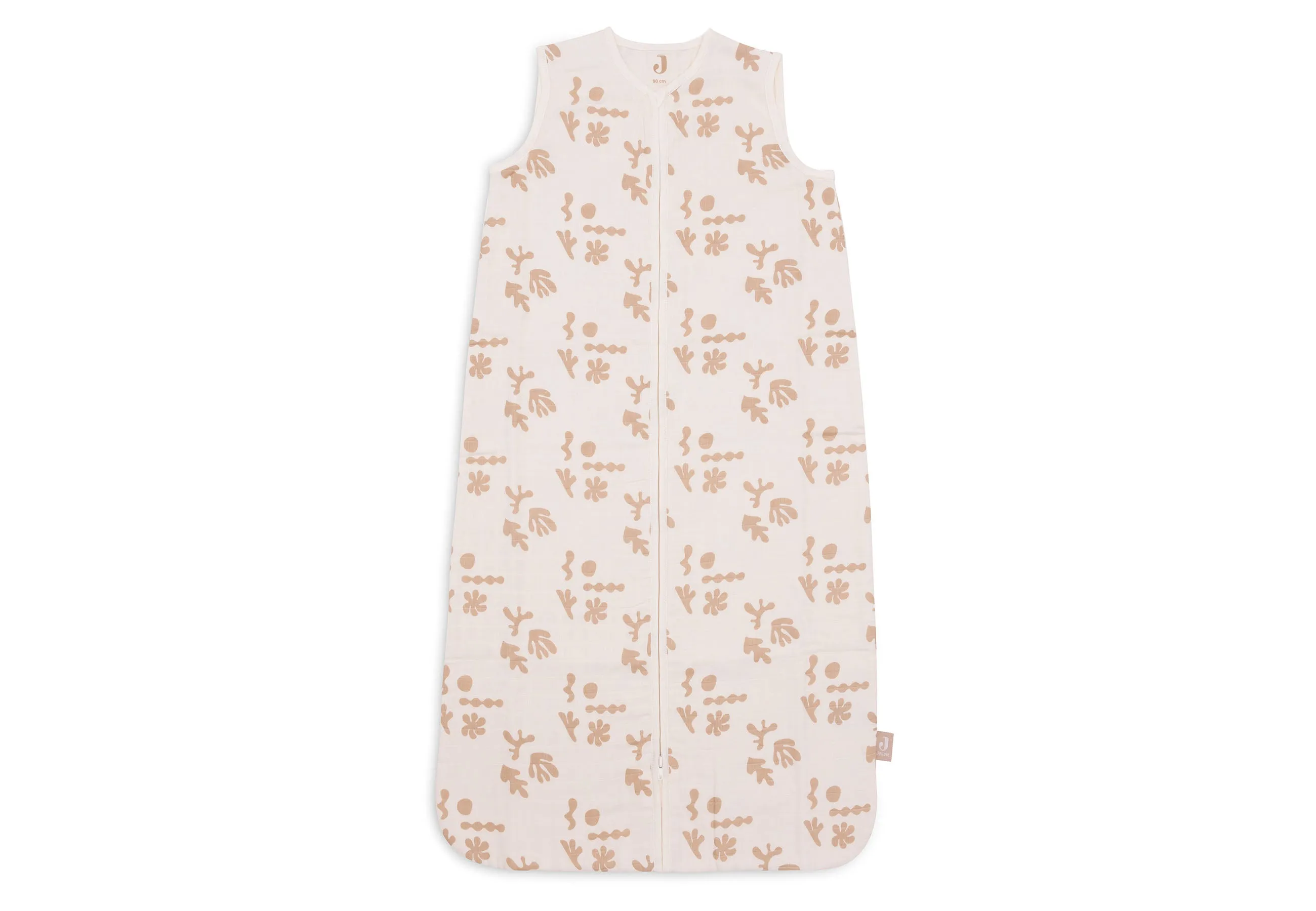 Baby Slaapzak Hydrofiel 90cm Funky - Biscuit