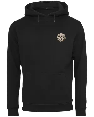 Black Hoodie / Stay Smooth Sand Front Back Women