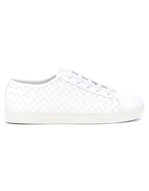 Bottega Veneta Intrecciato leather sneakers trainers Size 37 US 7 UK 4 €928 ladies