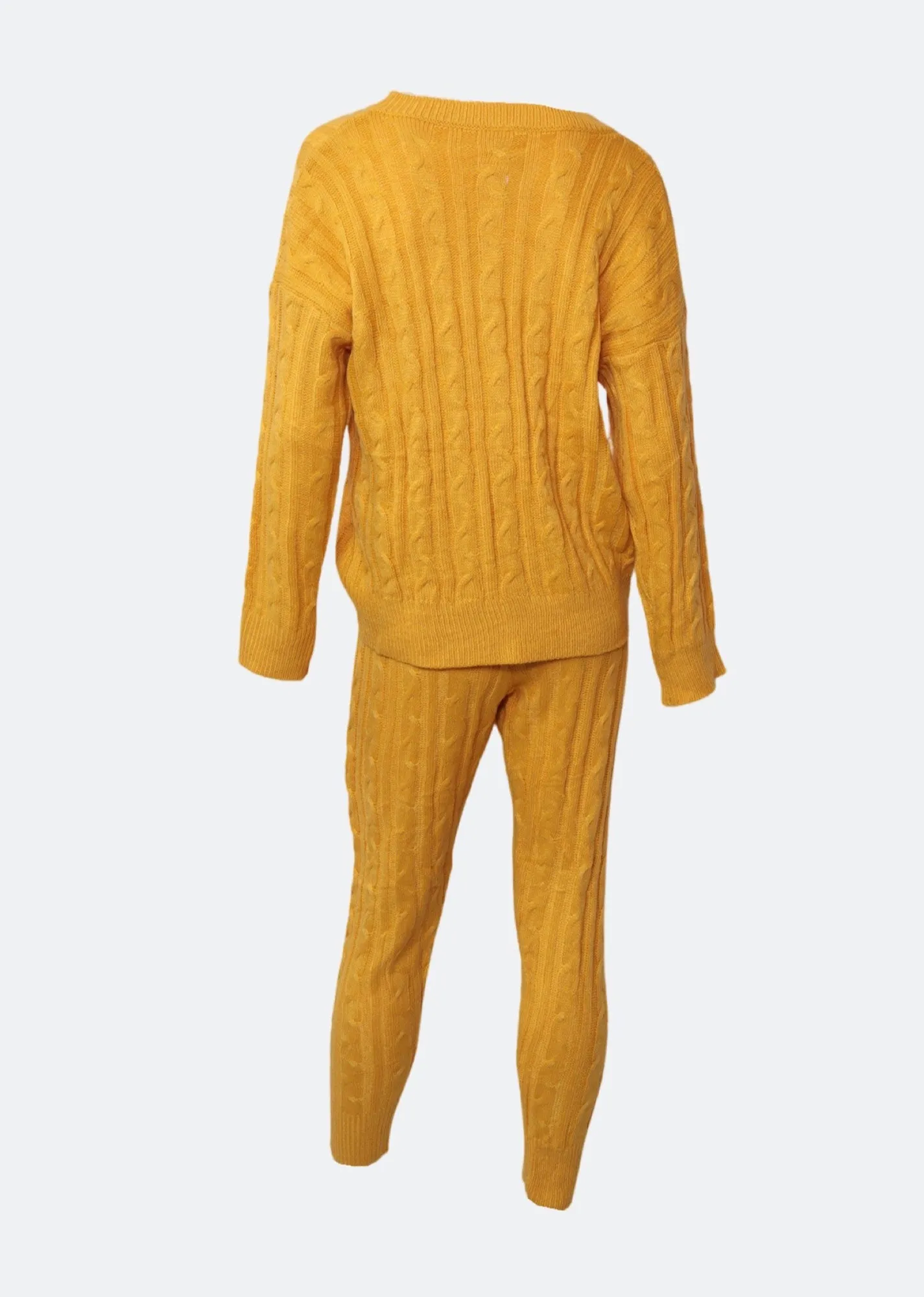 Cable Knit Two-Piece Set