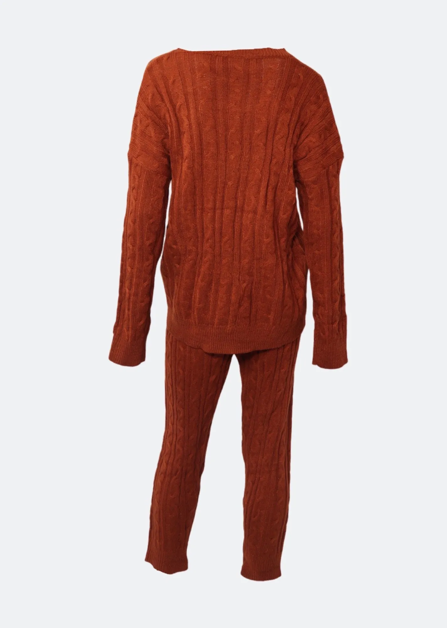 Cable Knit Two-Piece Set