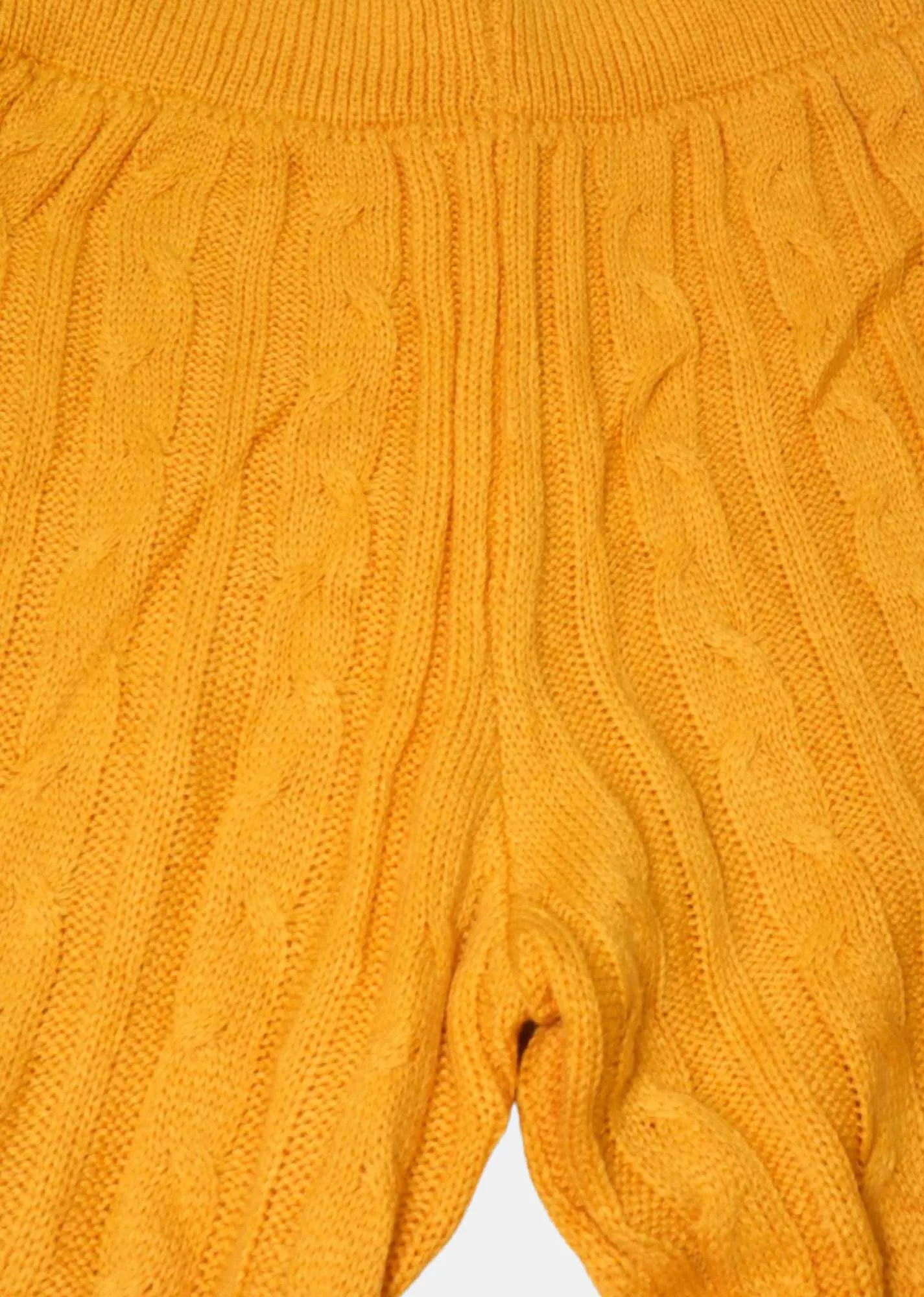 Cable Knit Two-Piece Set