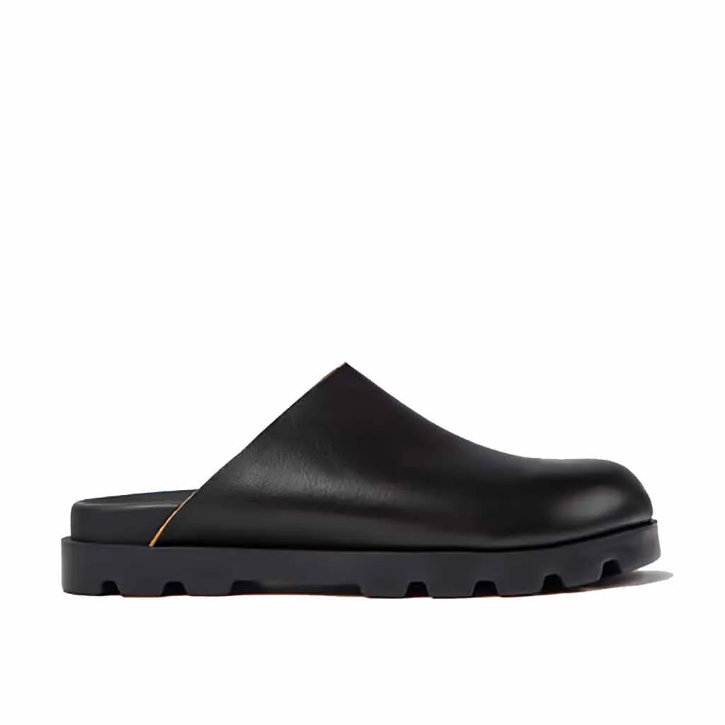 Camper Brutus Clog - Black Leather