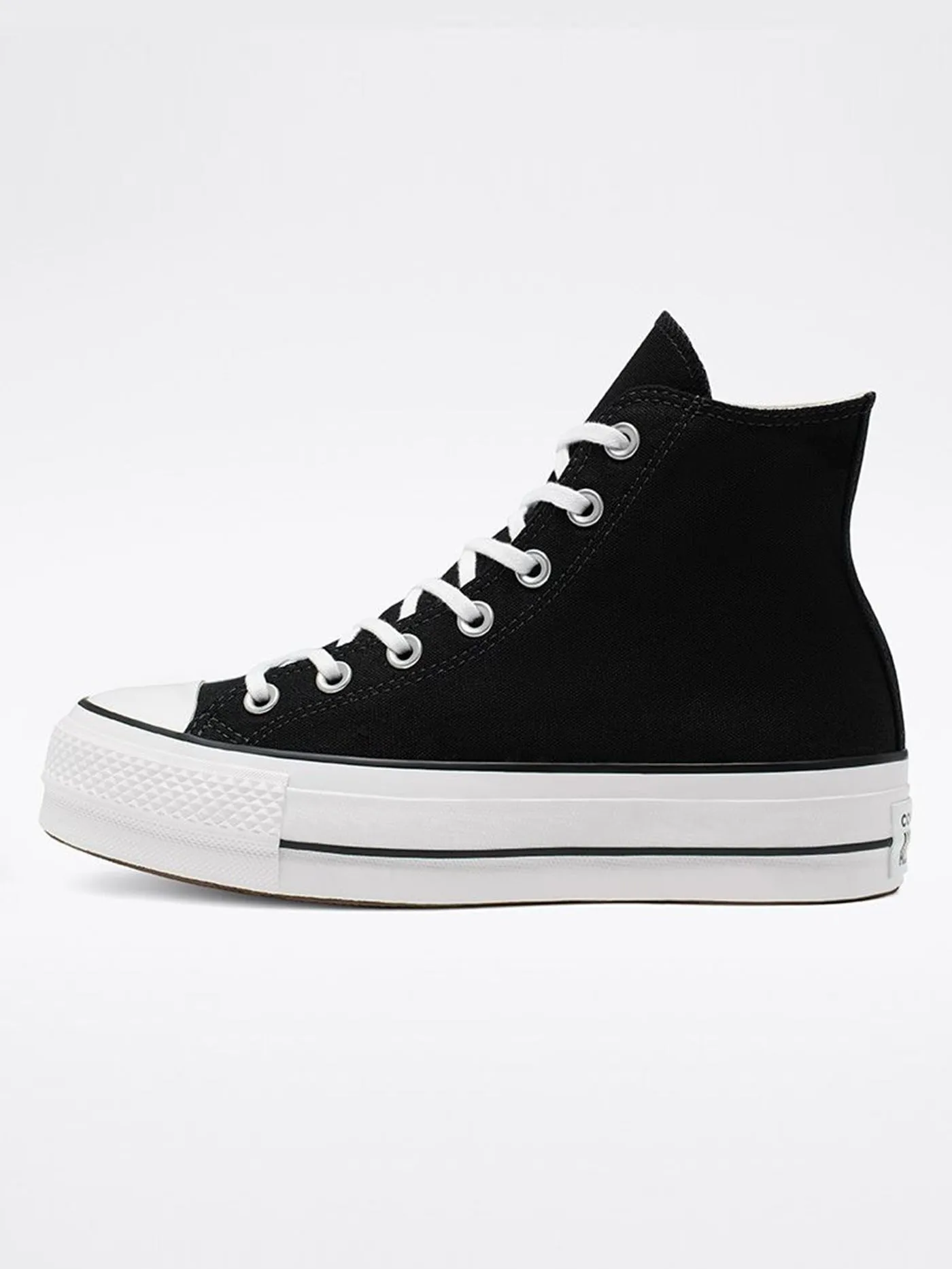 Chuck Taylor All Star Platform Hi Black/White/White Shoes