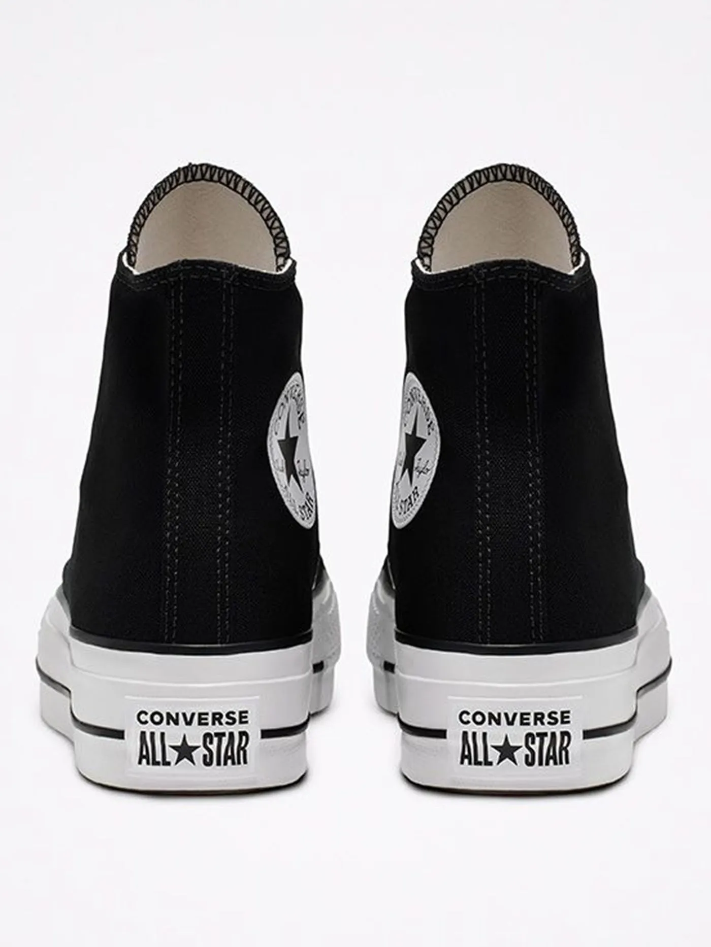 Chuck Taylor All Star Platform Hi Black/White/White Shoes