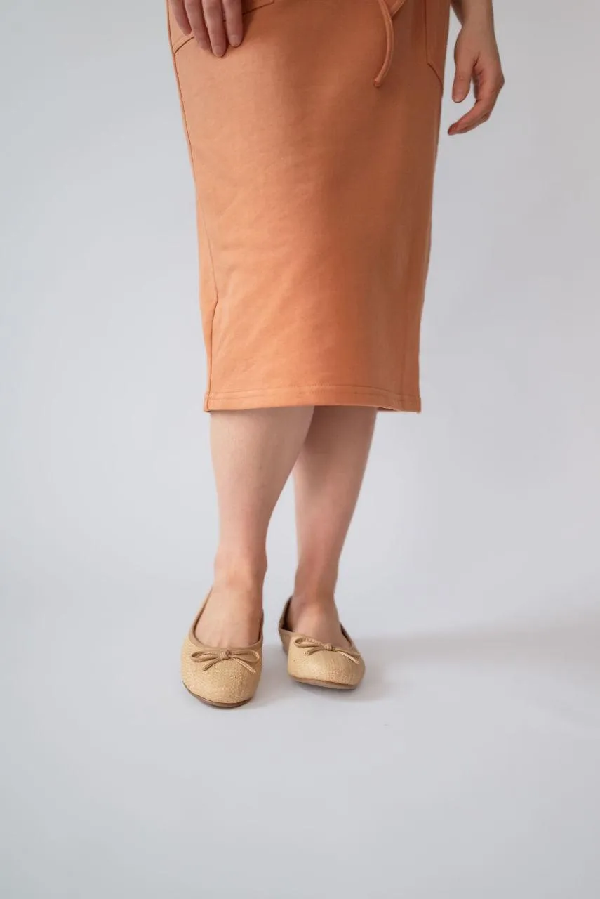 Erika Natural Weave Ballet Flat - FINAL SALE