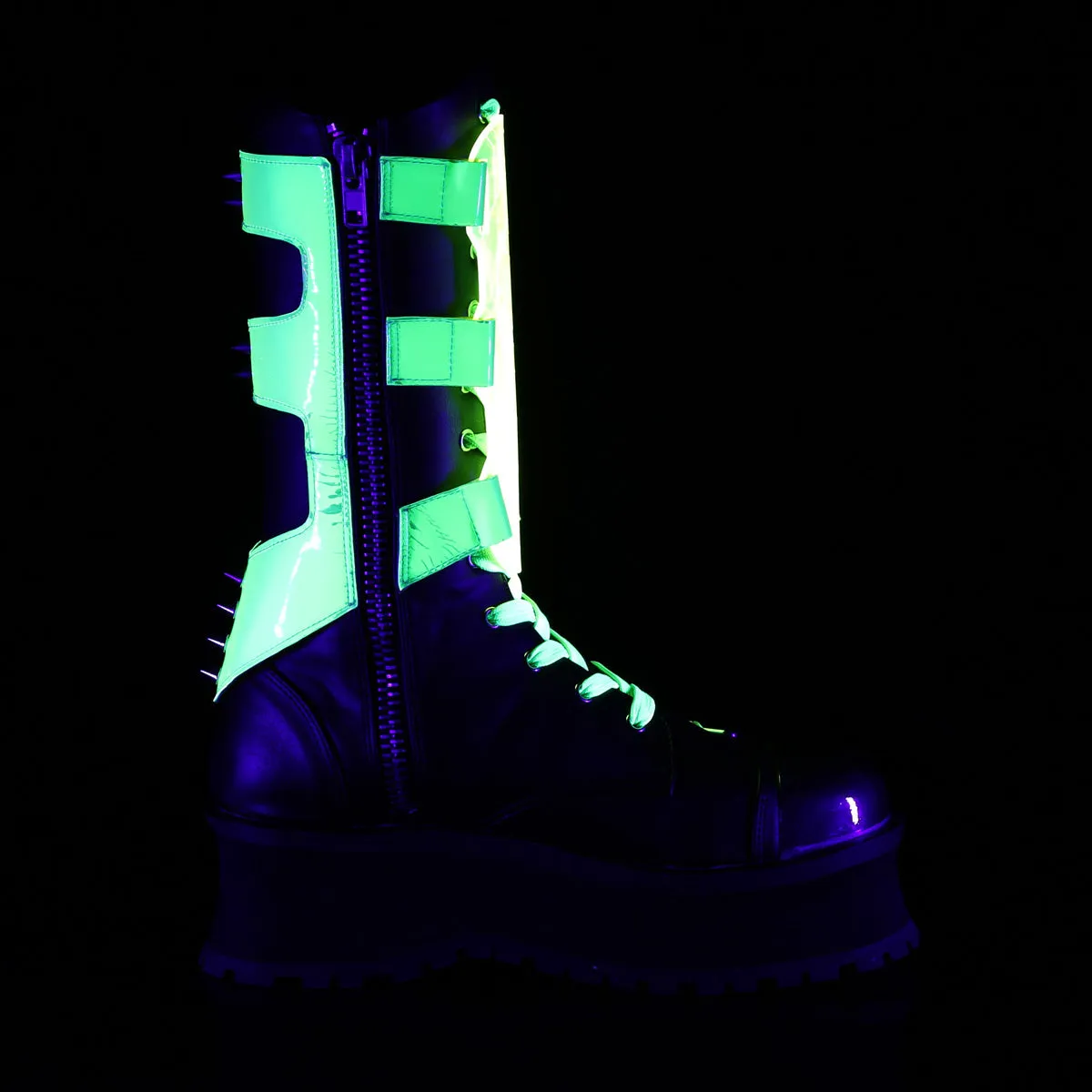 GRAVEDIGGER-255 Demoniacult Alternative Footwear Unisex Platforms
