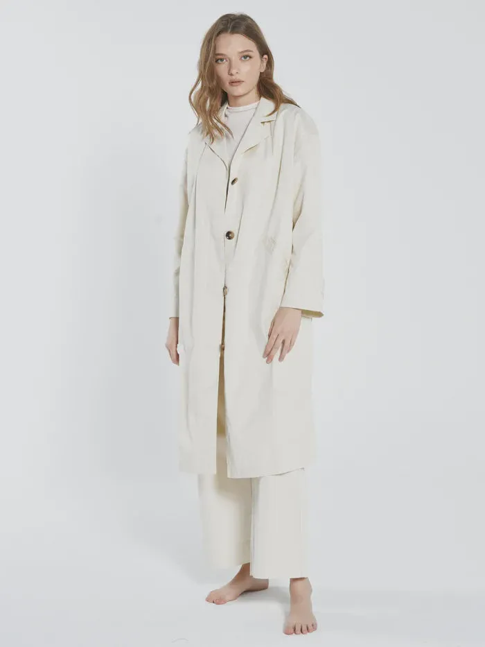 Harvey Trench Coat - Tofu