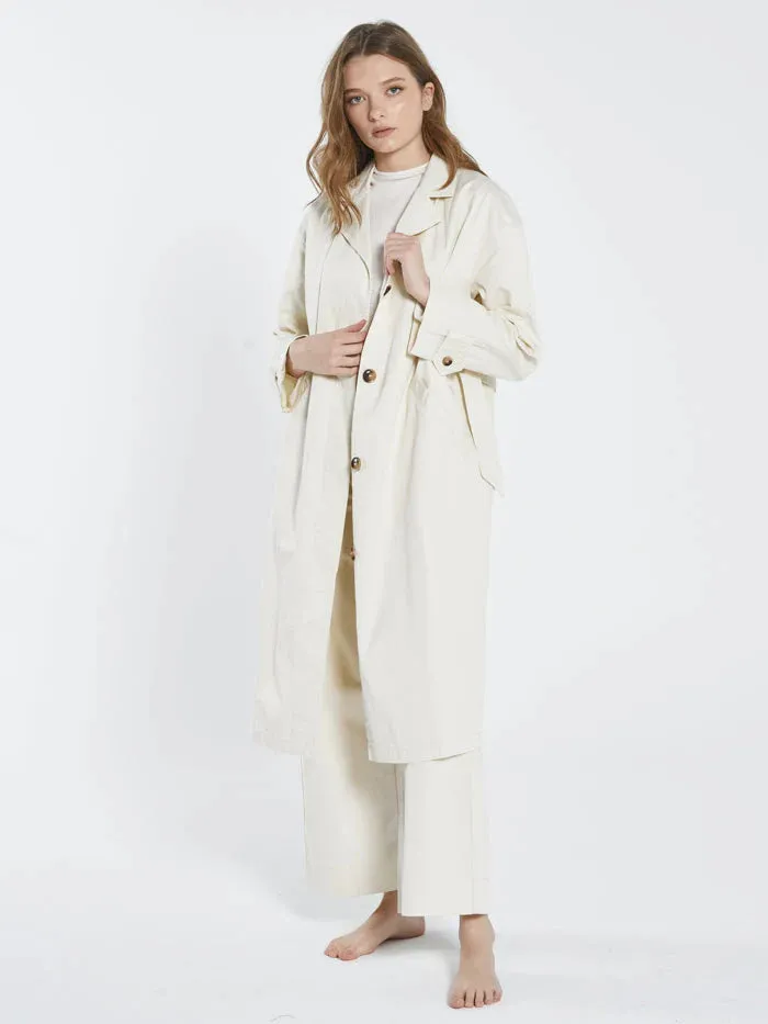 Harvey Trench Coat - Tofu