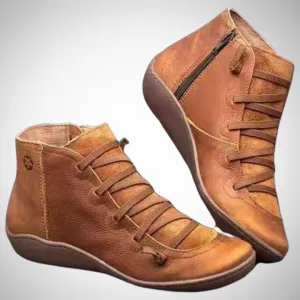 Jackie Vegan Leather Snow Boots