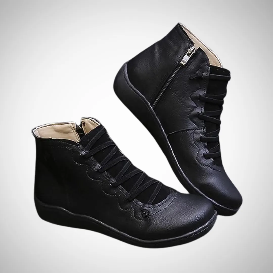 Jackie Vegan Leather Snow Boots