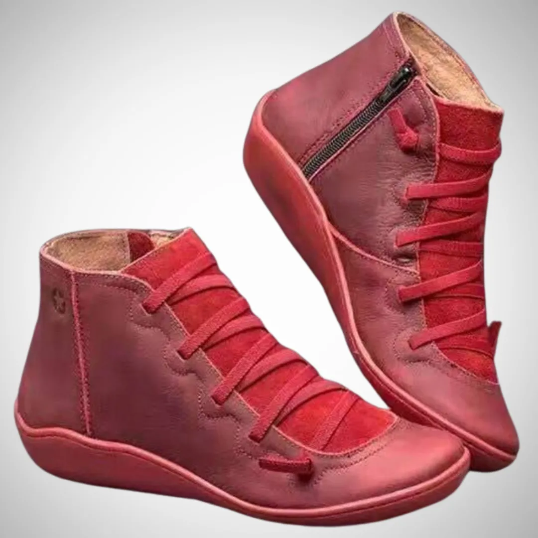 Jackie Vegan Leather Snow Boots