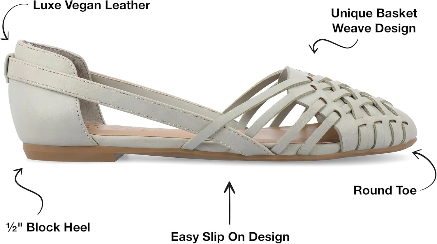 Journee Collection Women's Ekko Ballet Flat