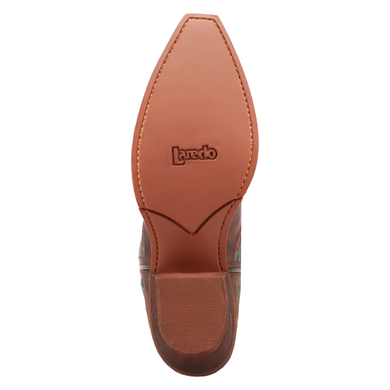 Laredo Women's Tobacco Filly Snip Toe Boots with All Over Embroidery
