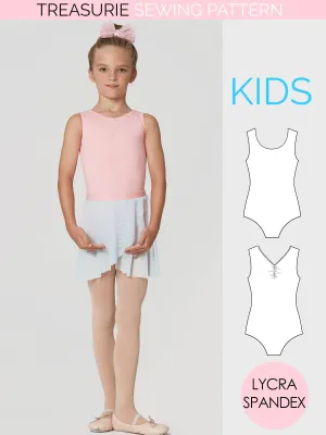 Leotard Patterns, Swimsuit - Girls LEO #1 (L501-L)