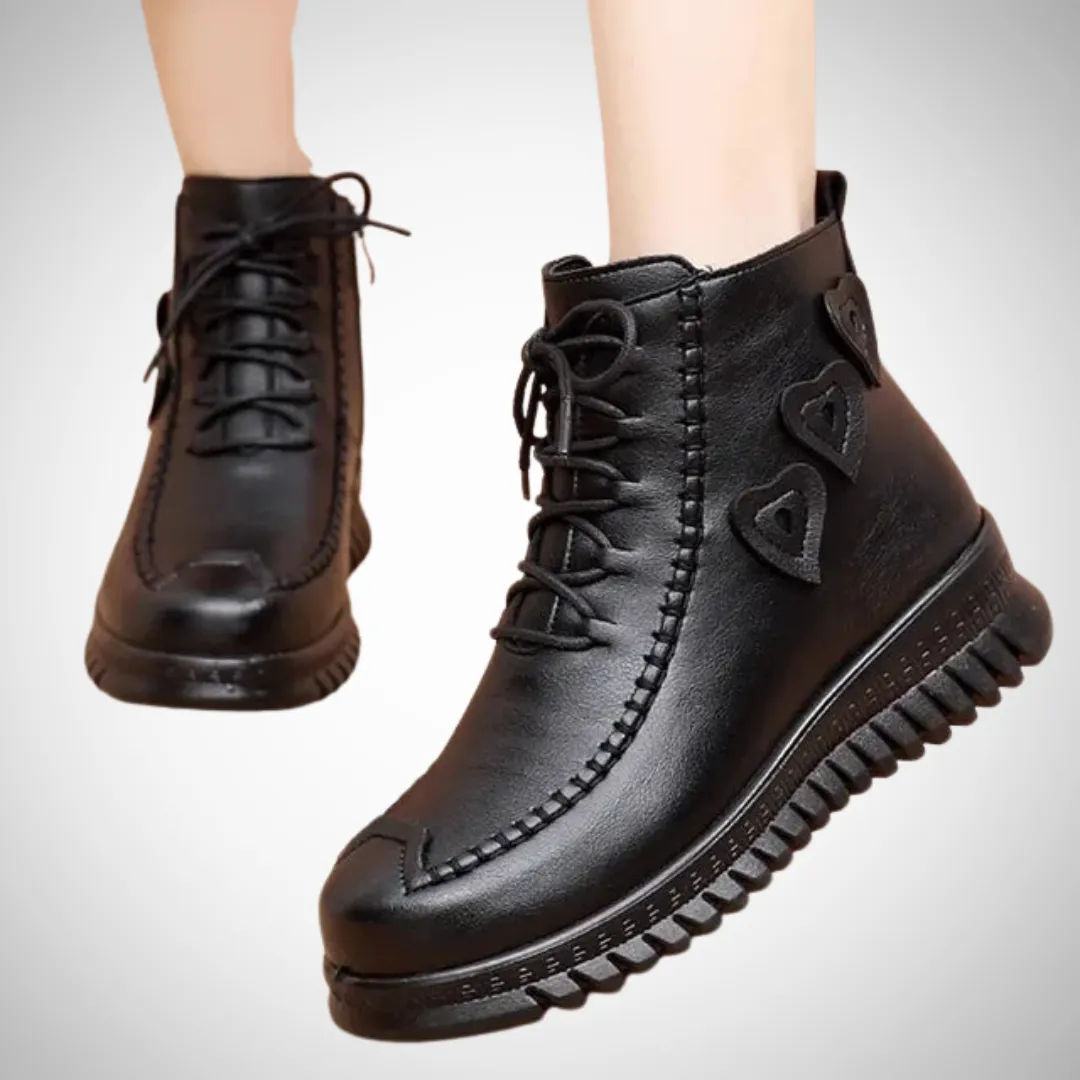 Mariel Flat Ankle Boots