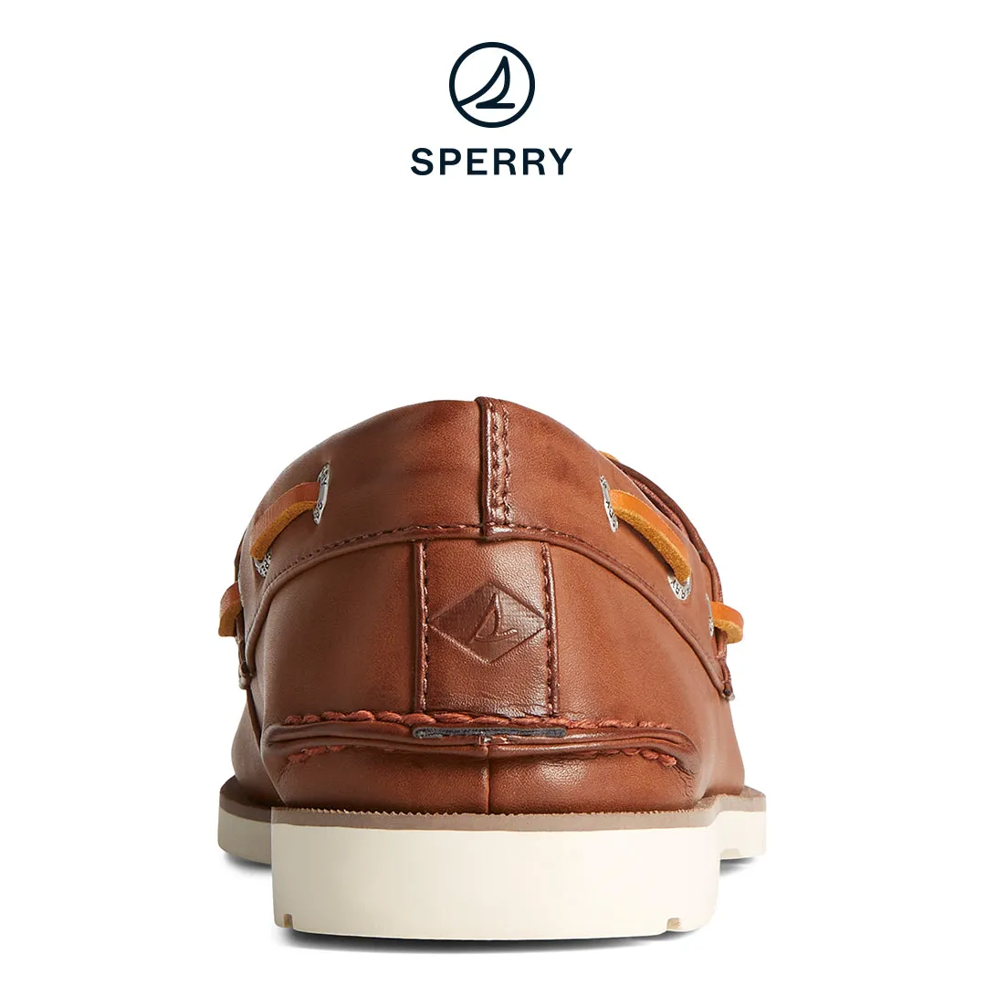Men's Leeward Boat Shoes Topsider - Tan (STS24104)