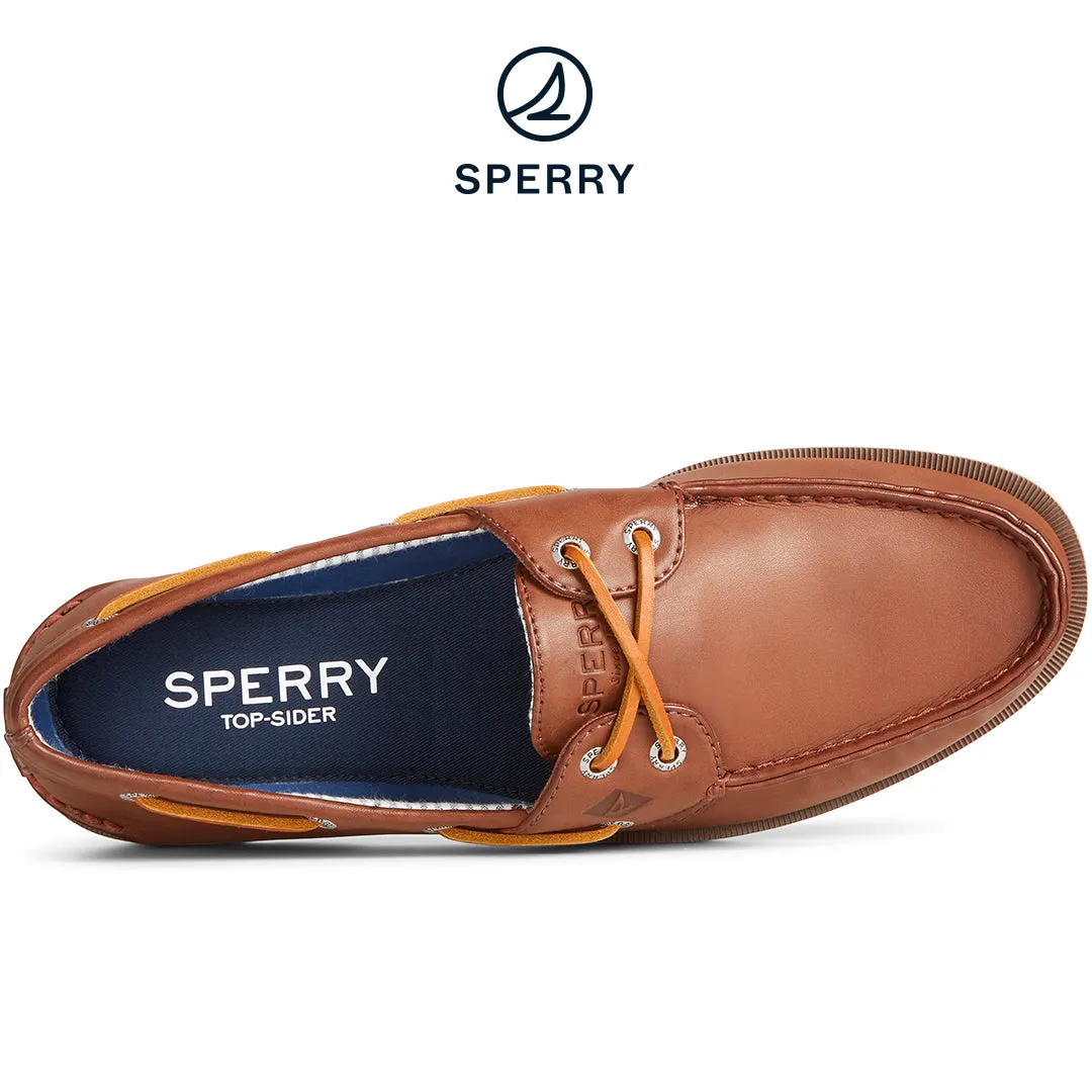 Men's Leeward Boat Shoes Topsider - Tan (STS24104)
