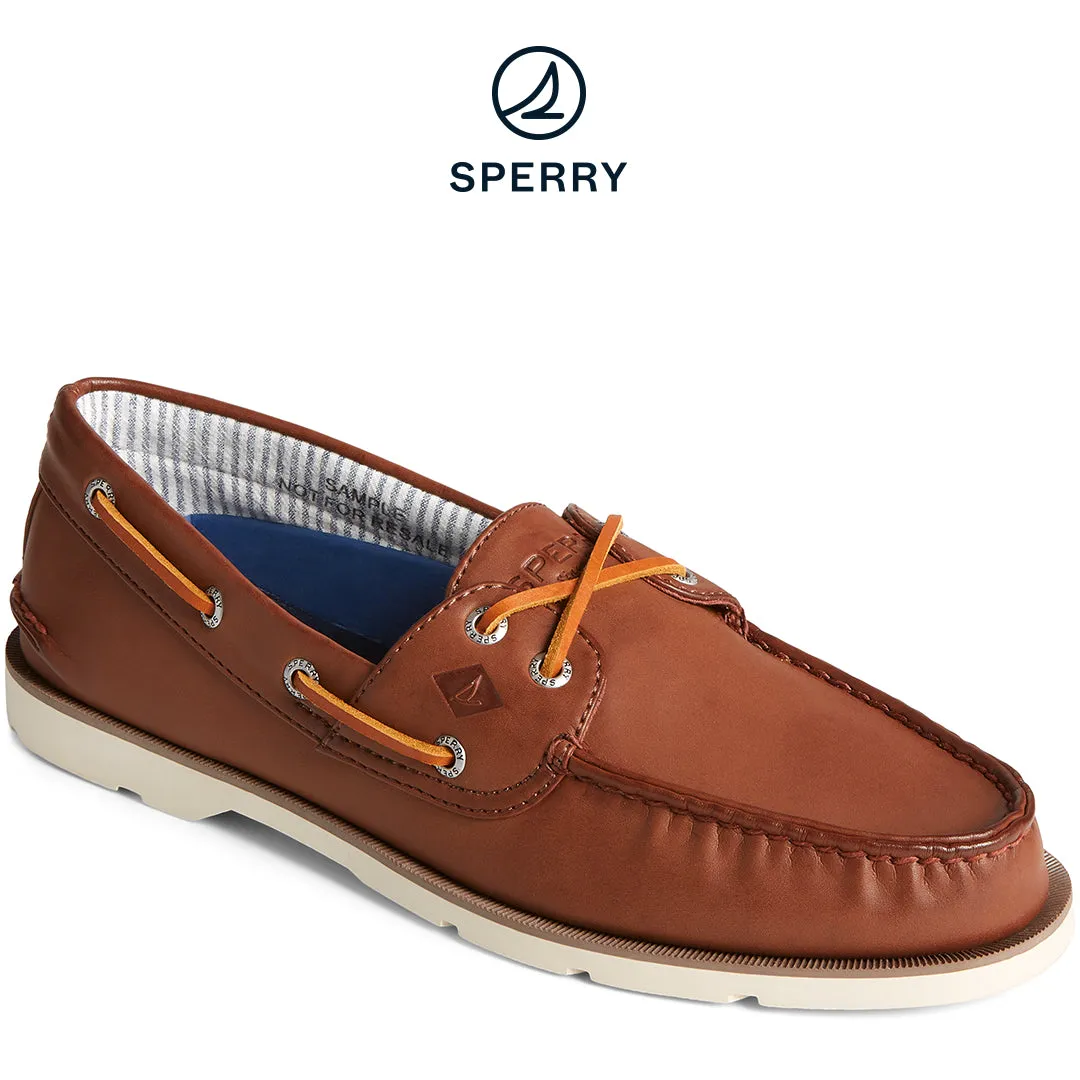 Men's Leeward Boat Shoes Topsider - Tan (STS24104)