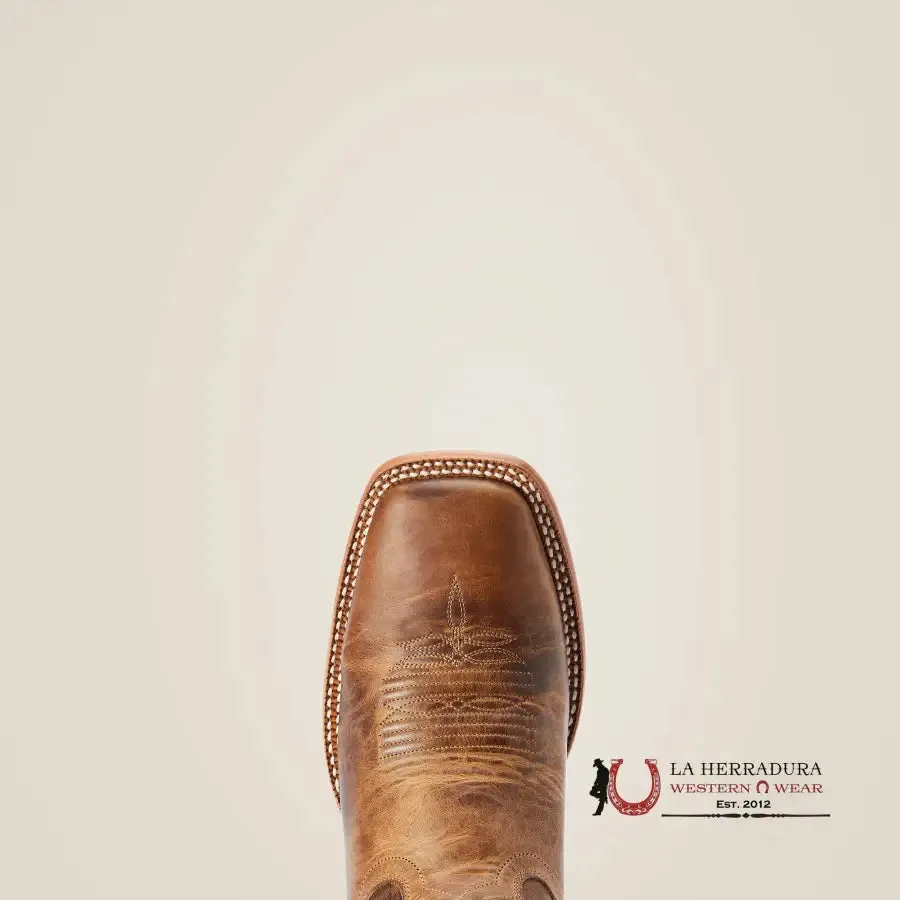 MENSARIAT POINT RYDER COWBOY BOOT BURNT BROWN 2471