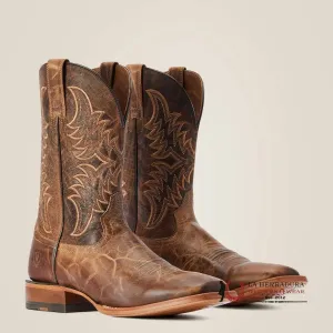 MENSARIAT POINT RYDER COWBOY BOOT BURNT BROWN 2471