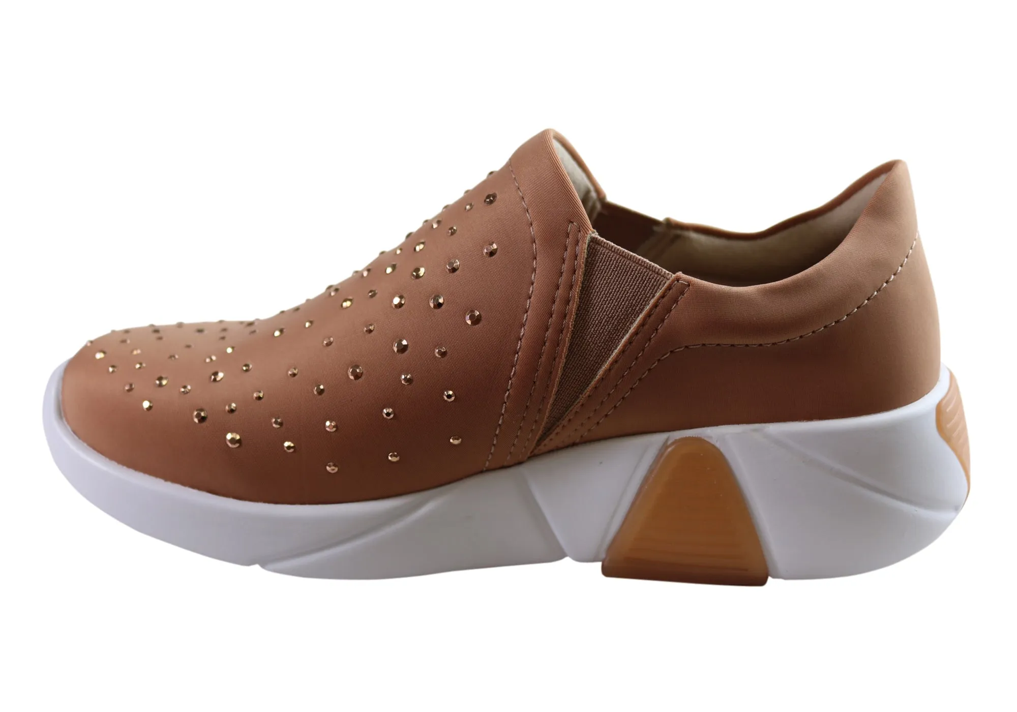 Modare Ultraconforto Dazzle Womens Comfort Casual Shoes Made In Brazil