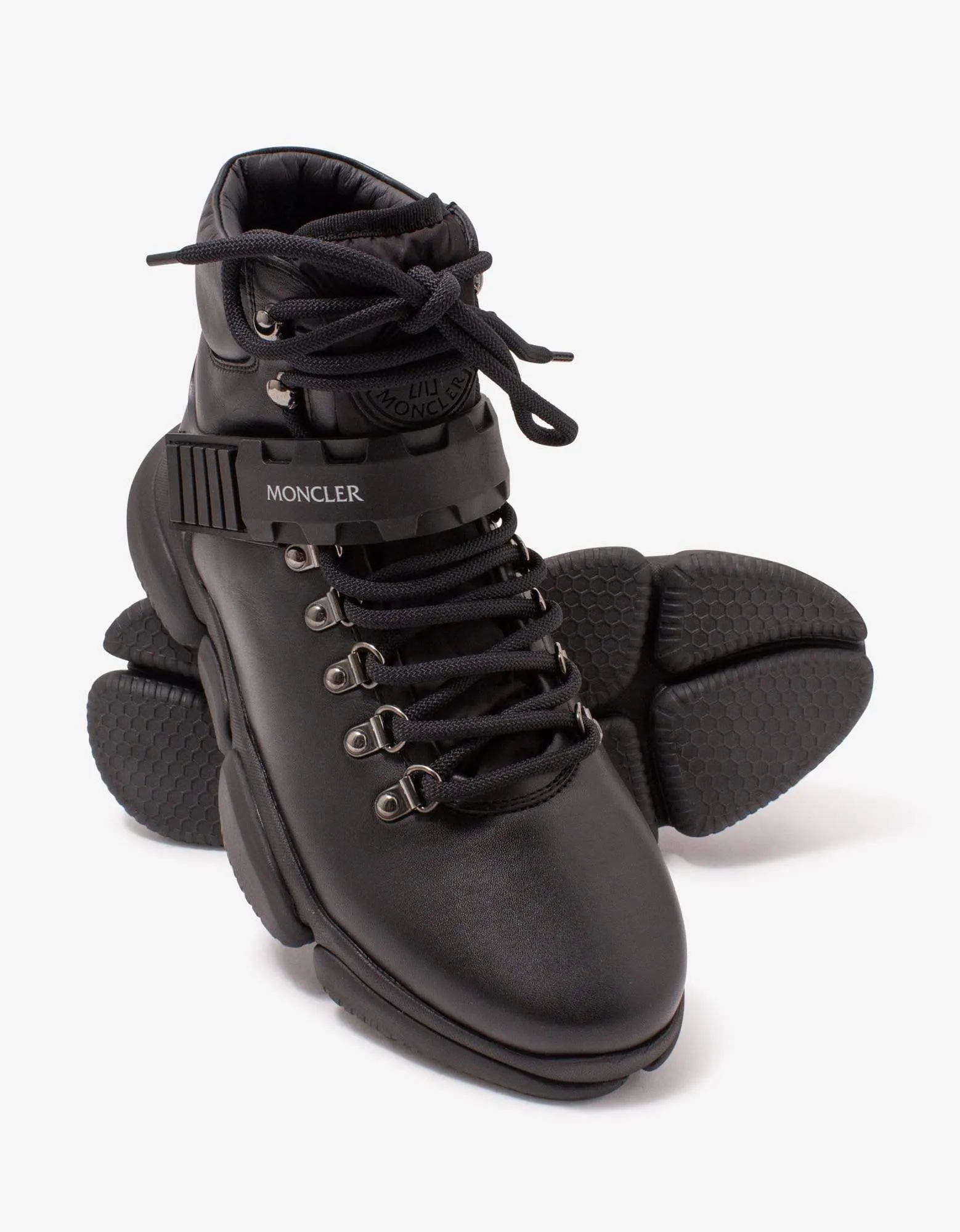 Moncler Black Bubble Boots