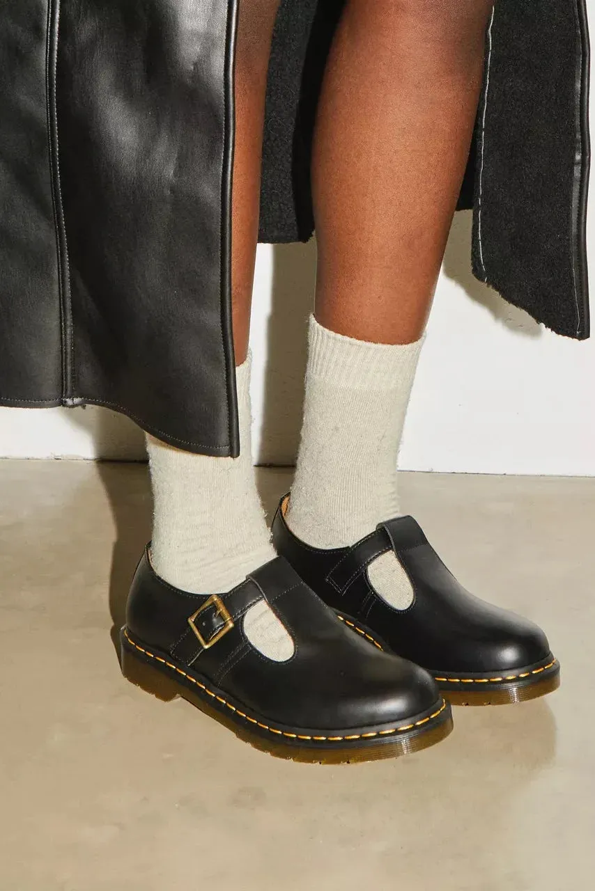 Polley Smooth Leather Mary Janes