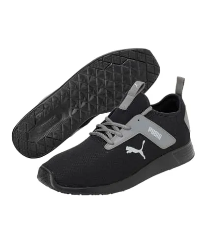 Puma Mens Static Black-Castlerock-Harbor Mist Sneaker - 11 UK (39191401)