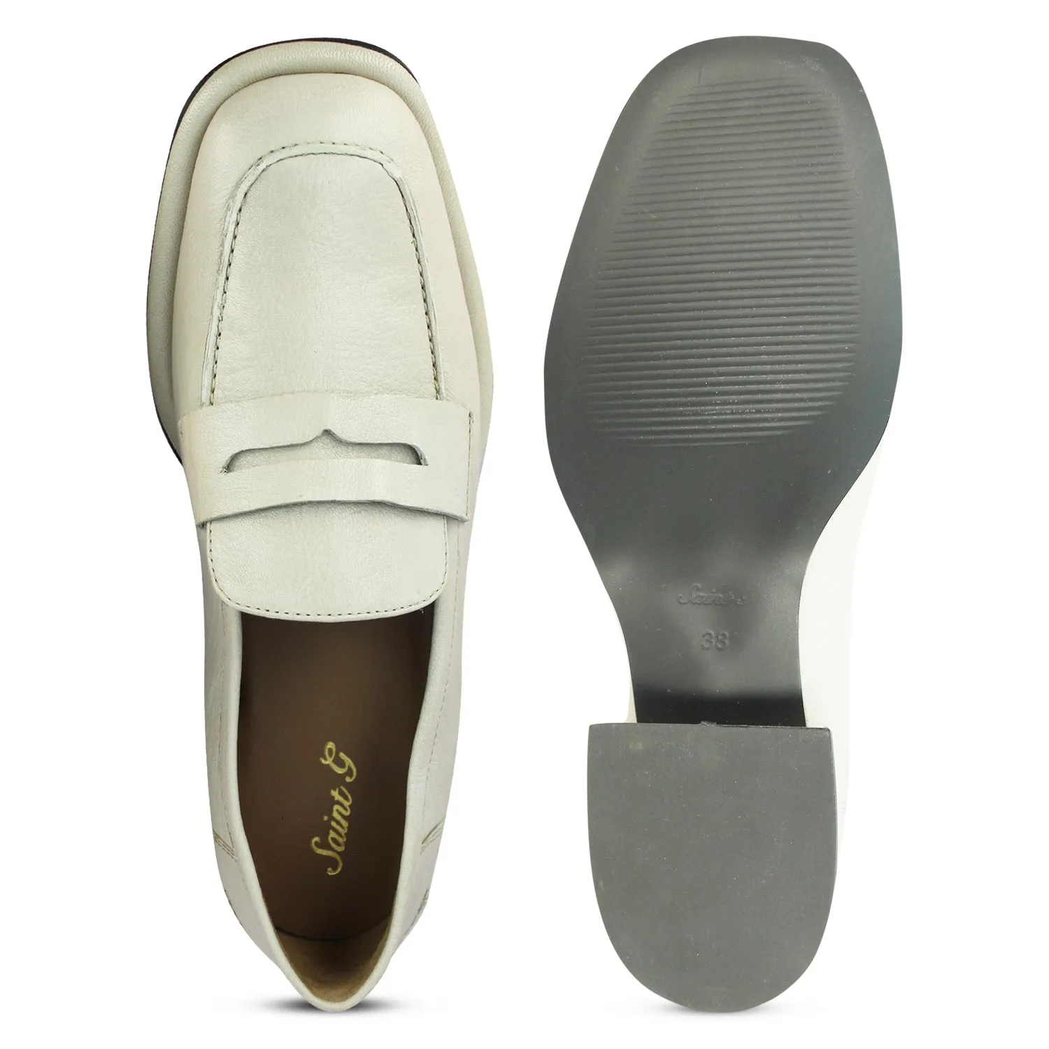 Saint G Carla - Flat Loafers - Off White