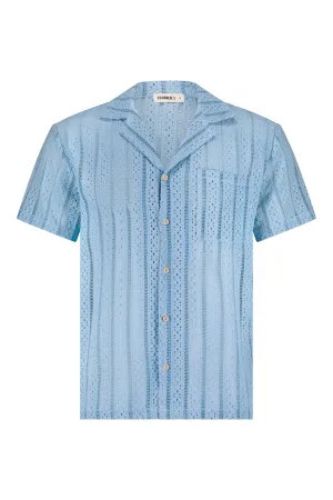 Shirt Coachella light blue
