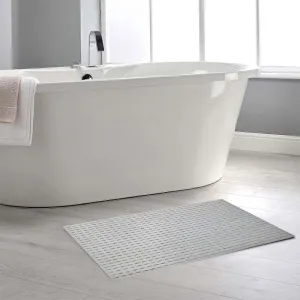 Silver Anti Slip Shower Mat