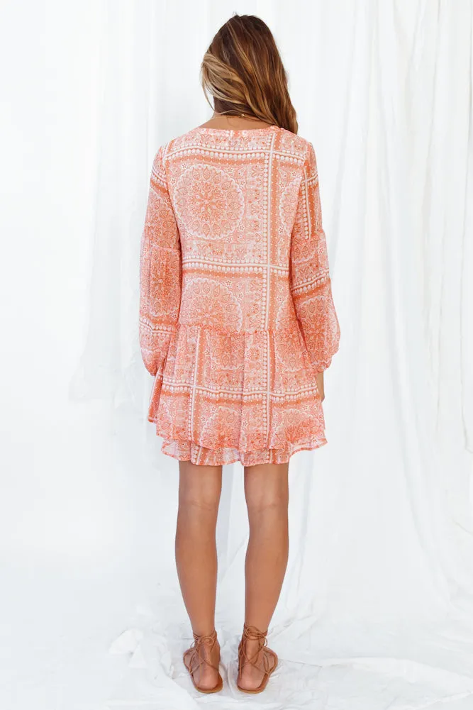 Smile From Ear To Ear Dress Pink