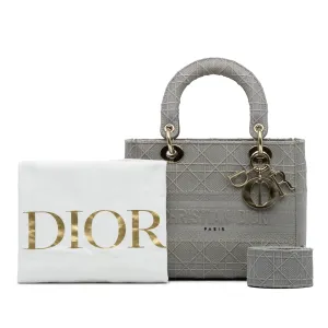 Trendy Inspired Dior Lady D-lite Medium Grey