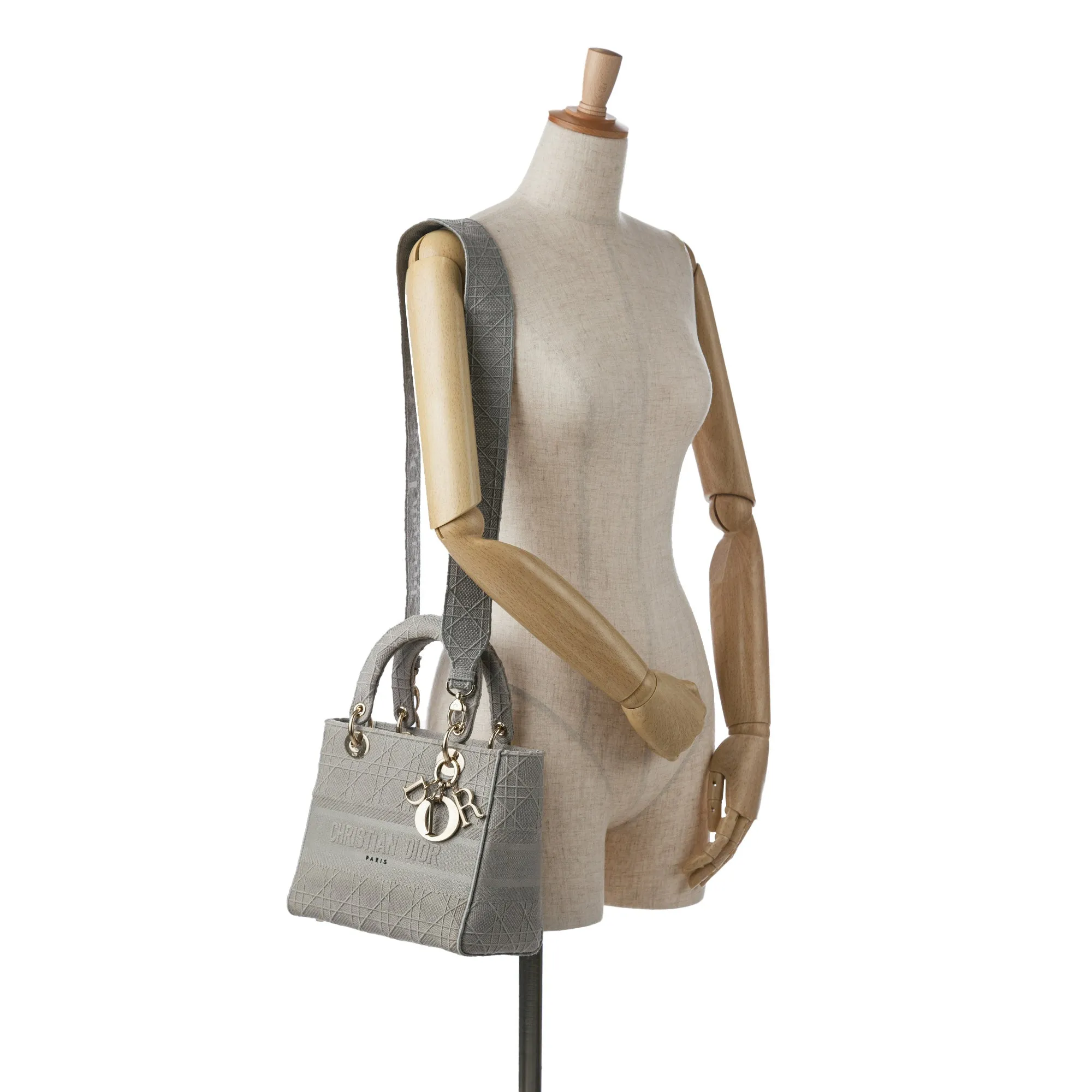 Trendy Inspired Dior Lady D-lite Medium Grey