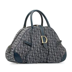 Trendy Inspired Dior Oblique Double Saddle Bowler Handbag