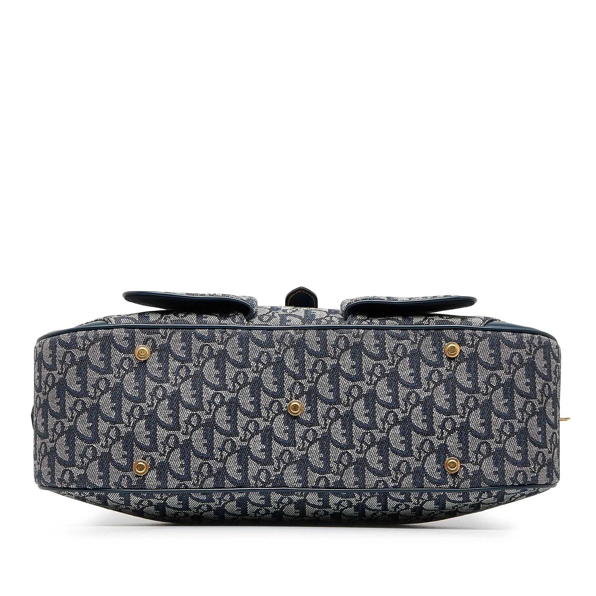 Trendy Inspired Dior Oblique Double Saddle Bowler Handbag