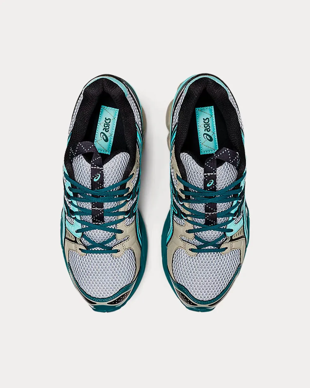 UB3-S GEL-NIMBUS 9 Piedmont Grey / Aruba Blue Low Top Sneakers