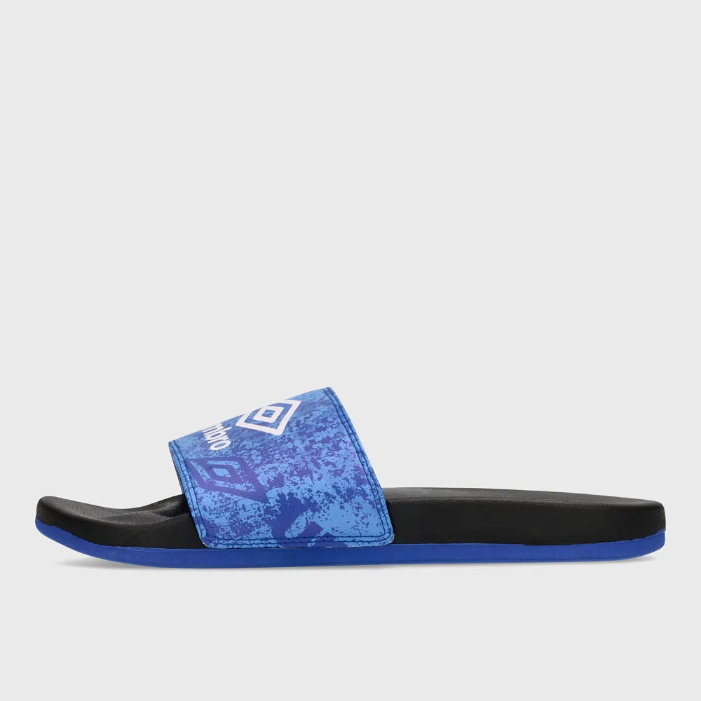 Umbro Mens Slide Blue/Black _ 182056 _ Blue