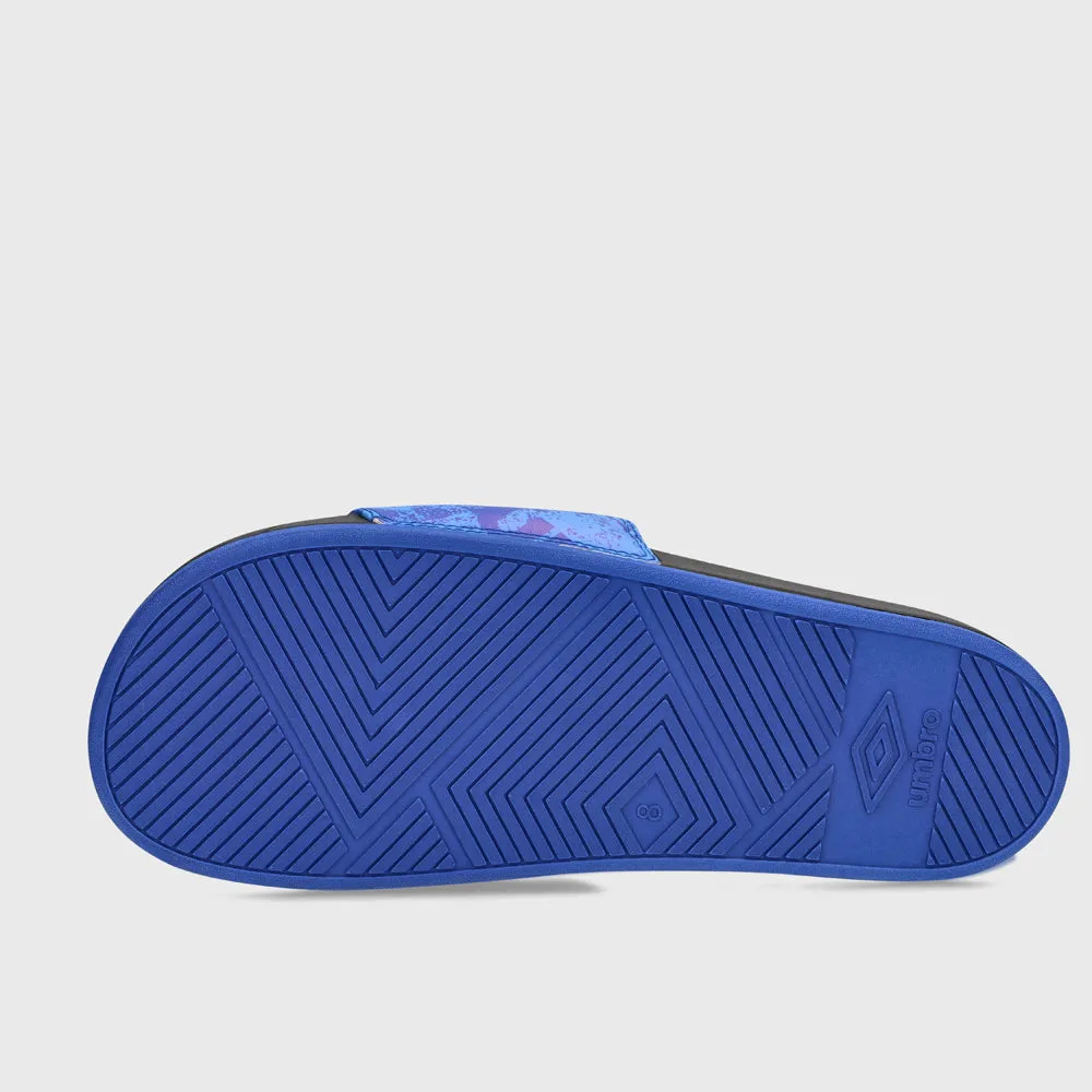 Umbro Mens Slide Blue/Black _ 182056 _ Blue