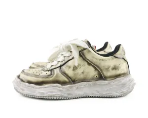 Wayne Distressed Lace-Up Sneakers