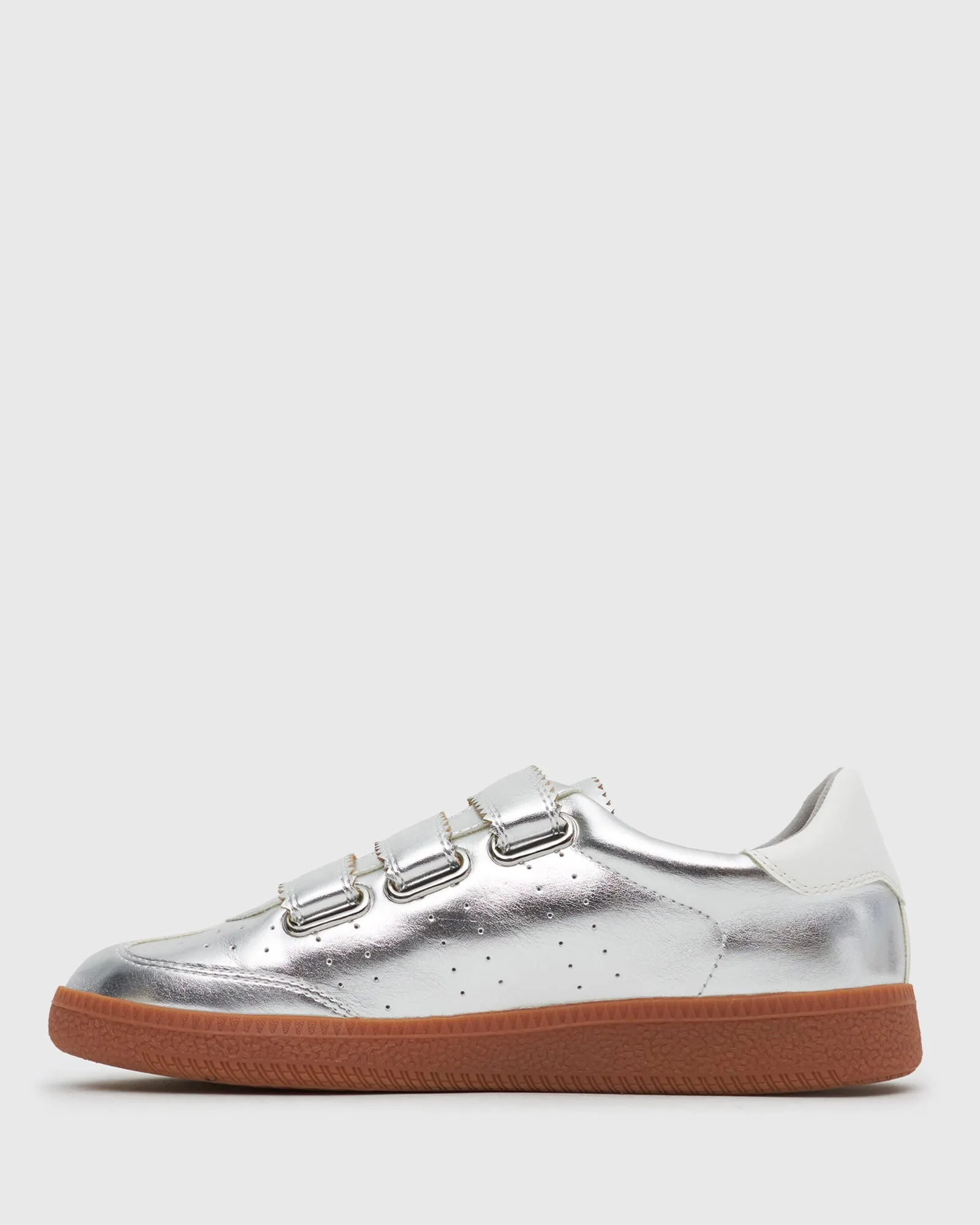 Wider Fit BUTTERCUP Low-Top Velcro Sneakers